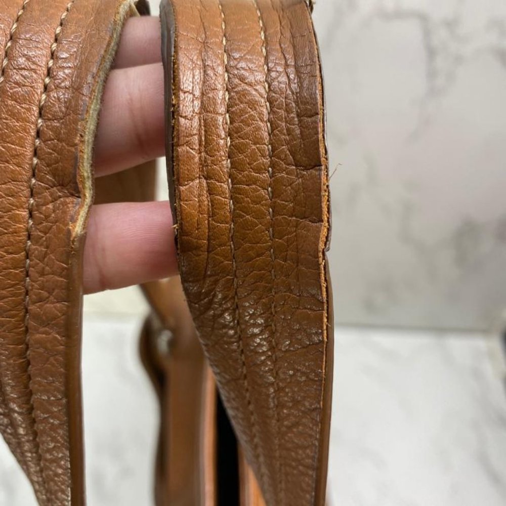 Coach Brown Leather Shoulder Bag - Picture 5 of 10